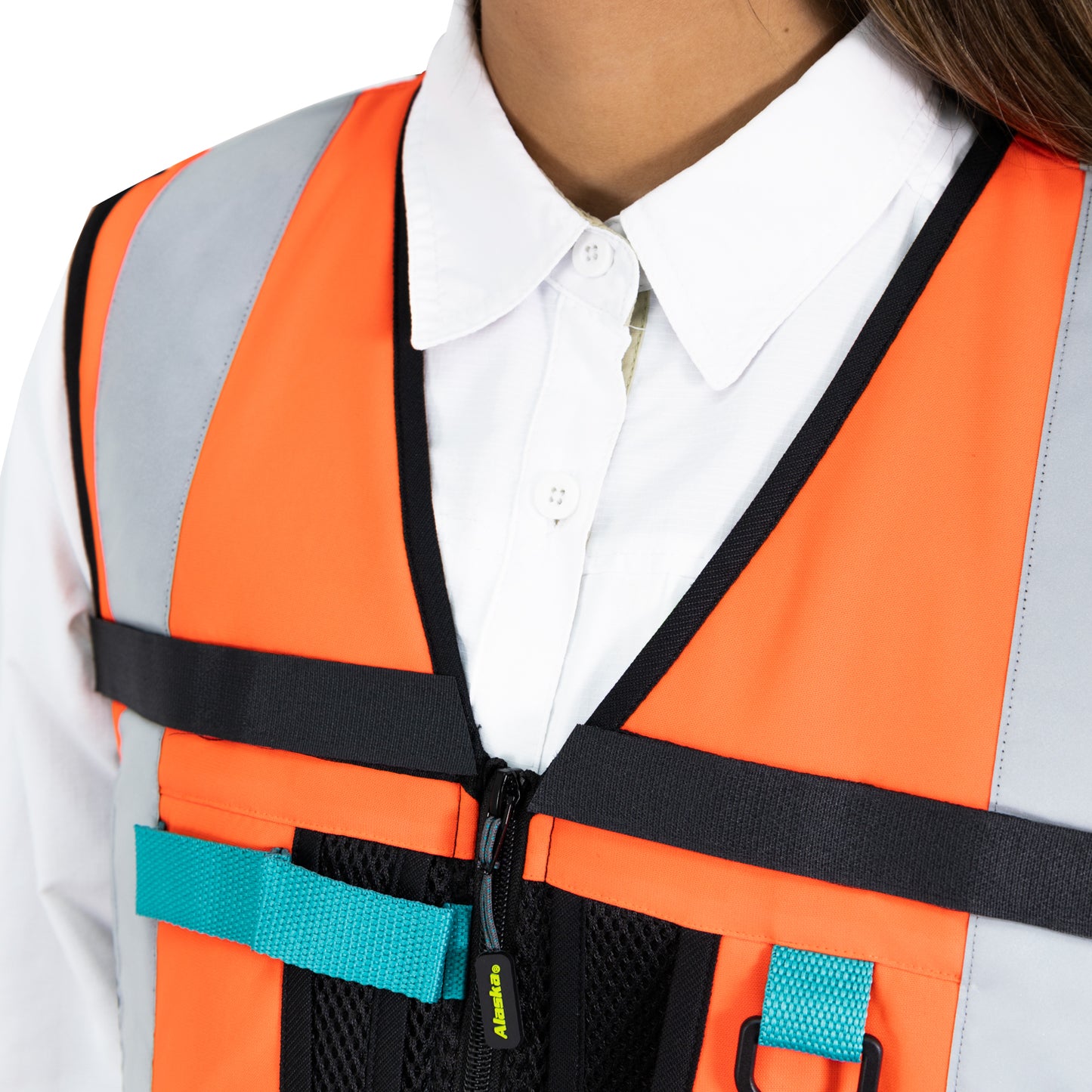 Chaleco Geologo Alaska Xpert Mujer Naranjo