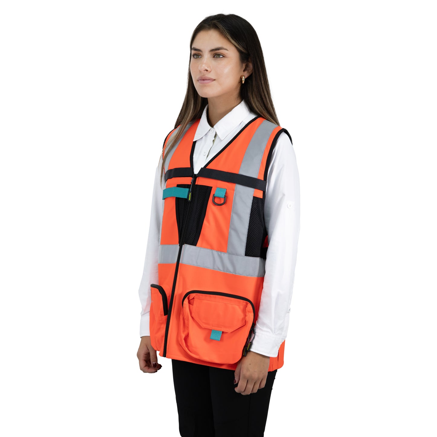 Chaleco Geologo Alaska Xpert Mujer Naranjo