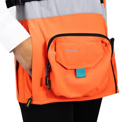 Chaleco Geologo Alaska Xpert Mujer Naranjo