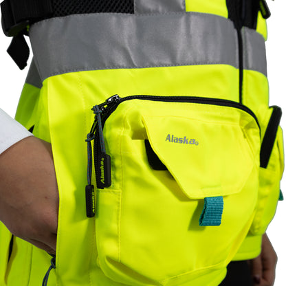 Chaleco Geologo Alaska Xpert Amarillo Mujer