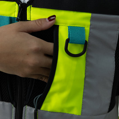 Chaleco Geologo Alaska Xpert Amarillo Mujer