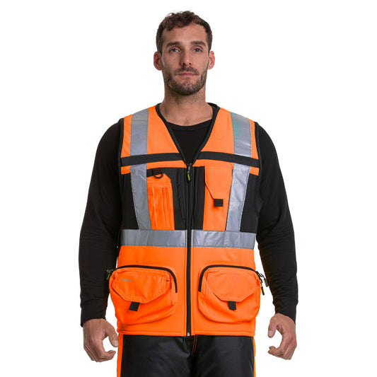 Chaleco Geologo Alaska Xpert Hombre Naranjo