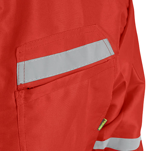 Overol Poplin C/Cinta Rojo